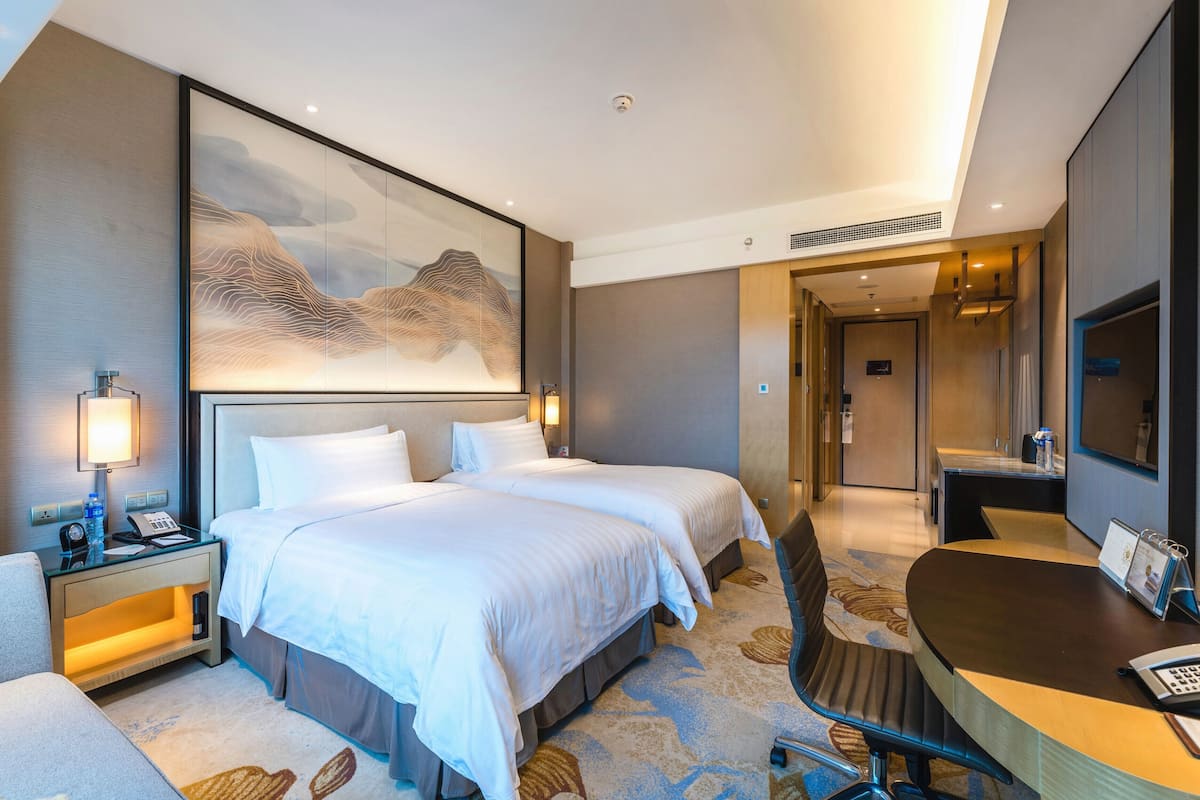 1 slaapkamer, luxe beddengoed, donzen dekbedden, een gratis minibar