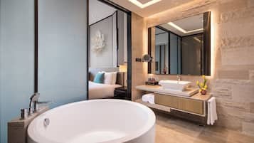 Premium bedding, minibar, in-room safe, desk