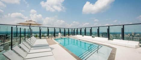 Seasonal outdoor pool