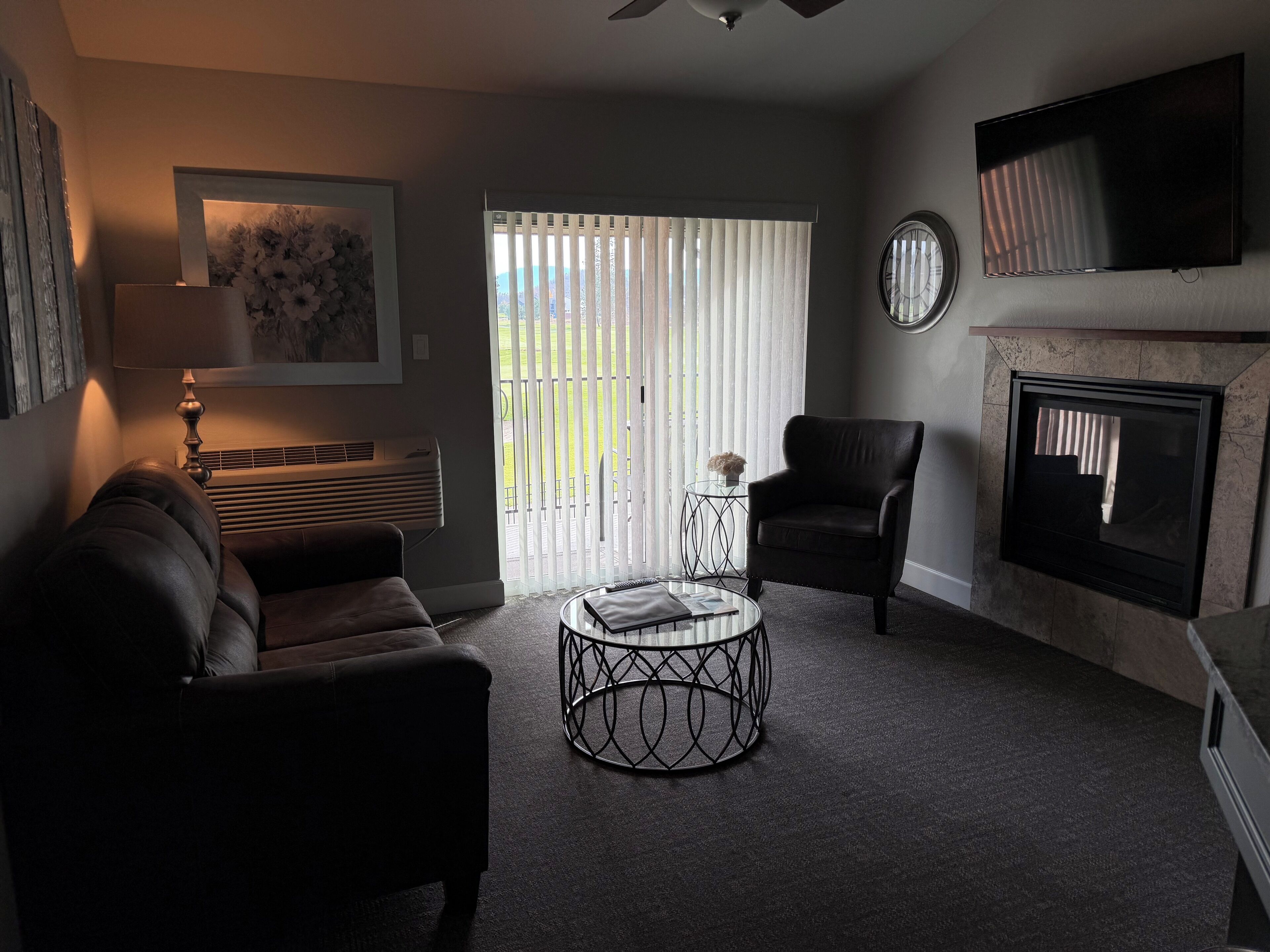 Superior Suite, 1 King Bed, Fireplace, Golf View | 1 bedroom, premium bedding, pillowtop beds, individually decorated