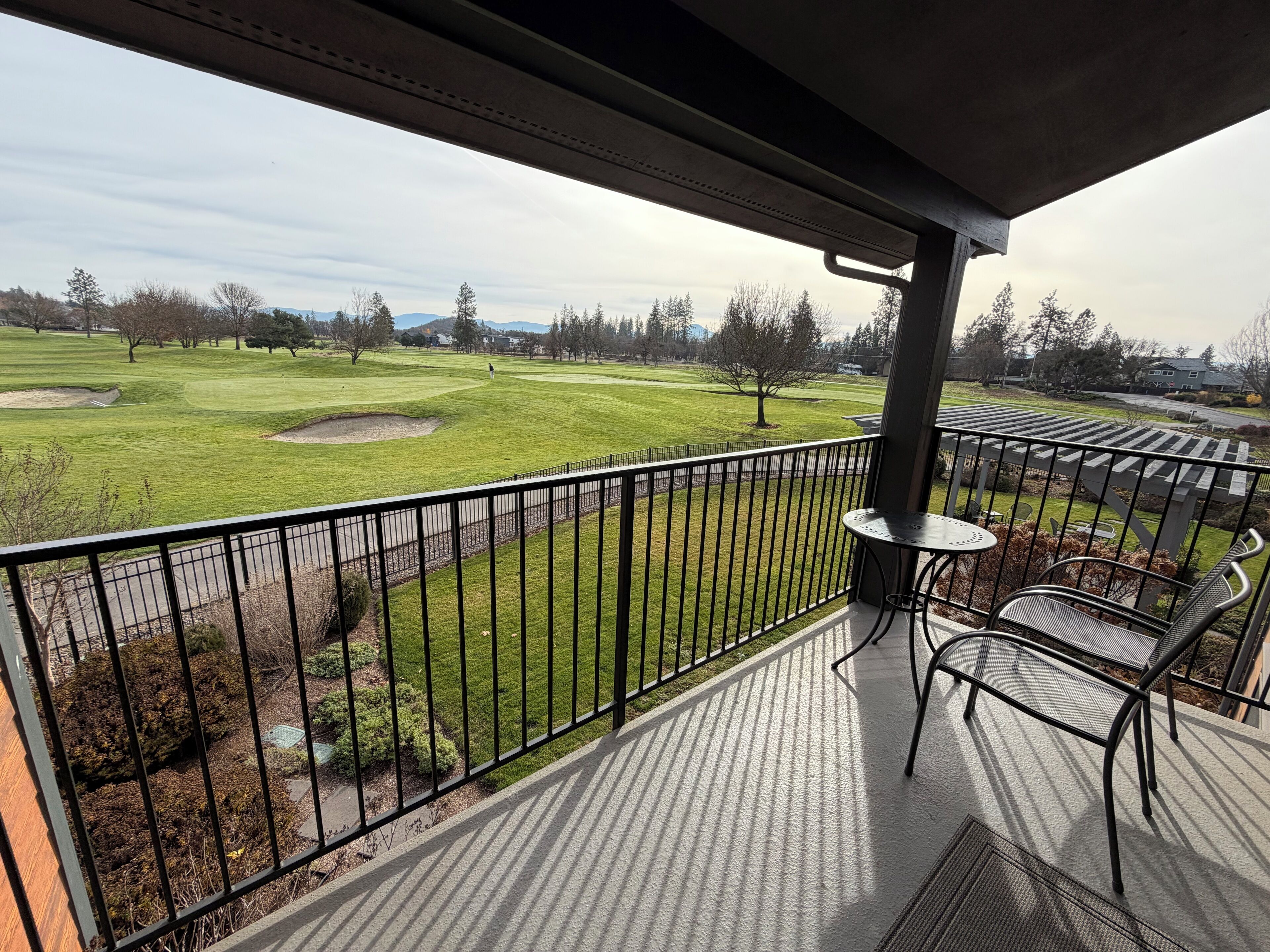 Superior Suite, 1 King Bed, Fireplace, Golf View | Terrace/patio