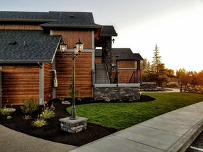 Konaklama yerinin ön cephesi