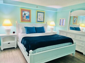 2 bedrooms, desk, iron/ironing board, free WiFi