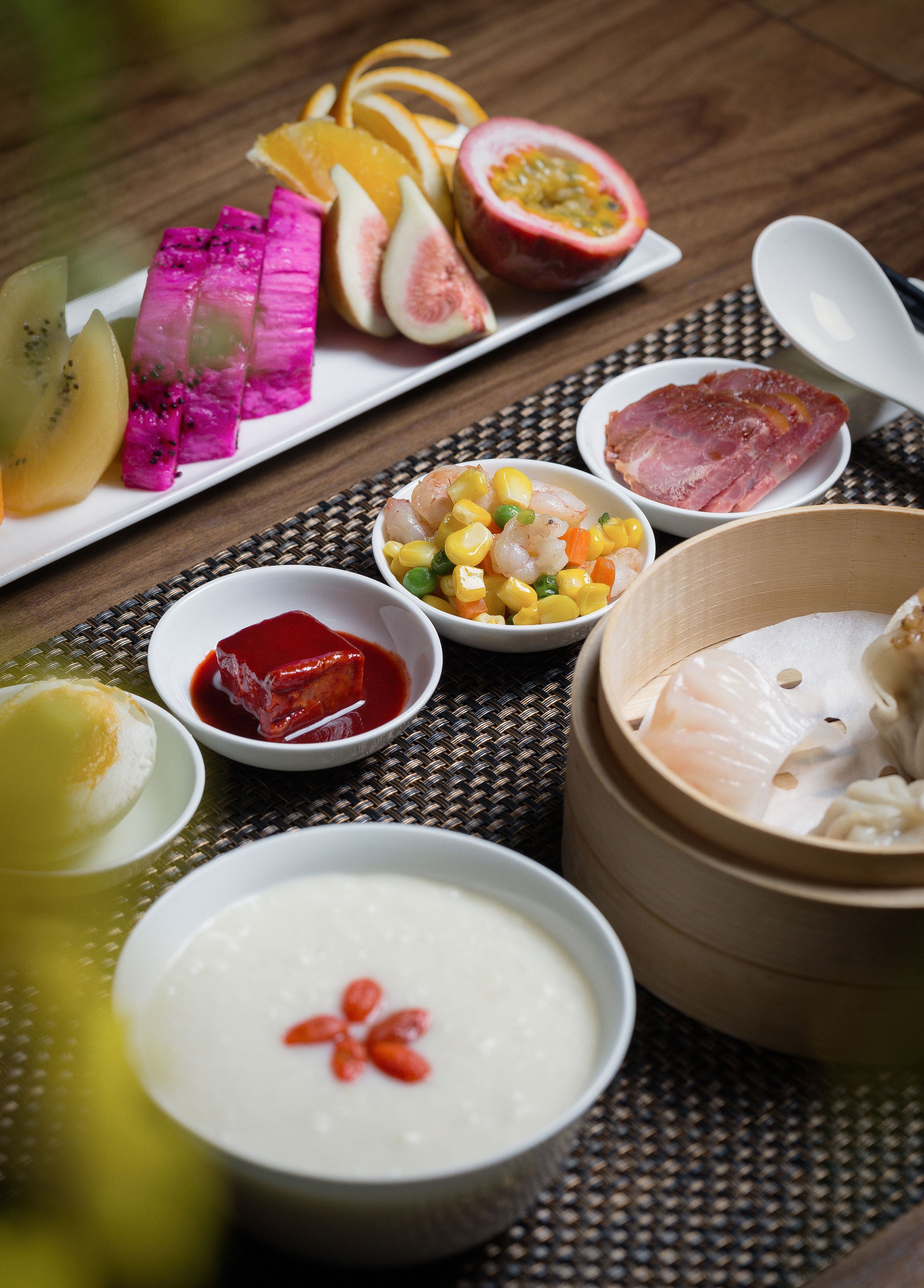 daily cooked-to-order breakfast (cny 128 per person)