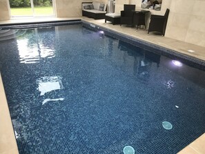 Indoor pool - Goodwood House With Indoor Pool and Hot Tub (Boxgrove)