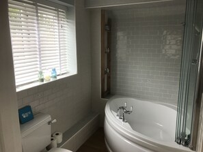 Hair dryer, towels