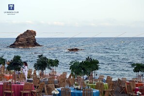 Espace banquet en plein air