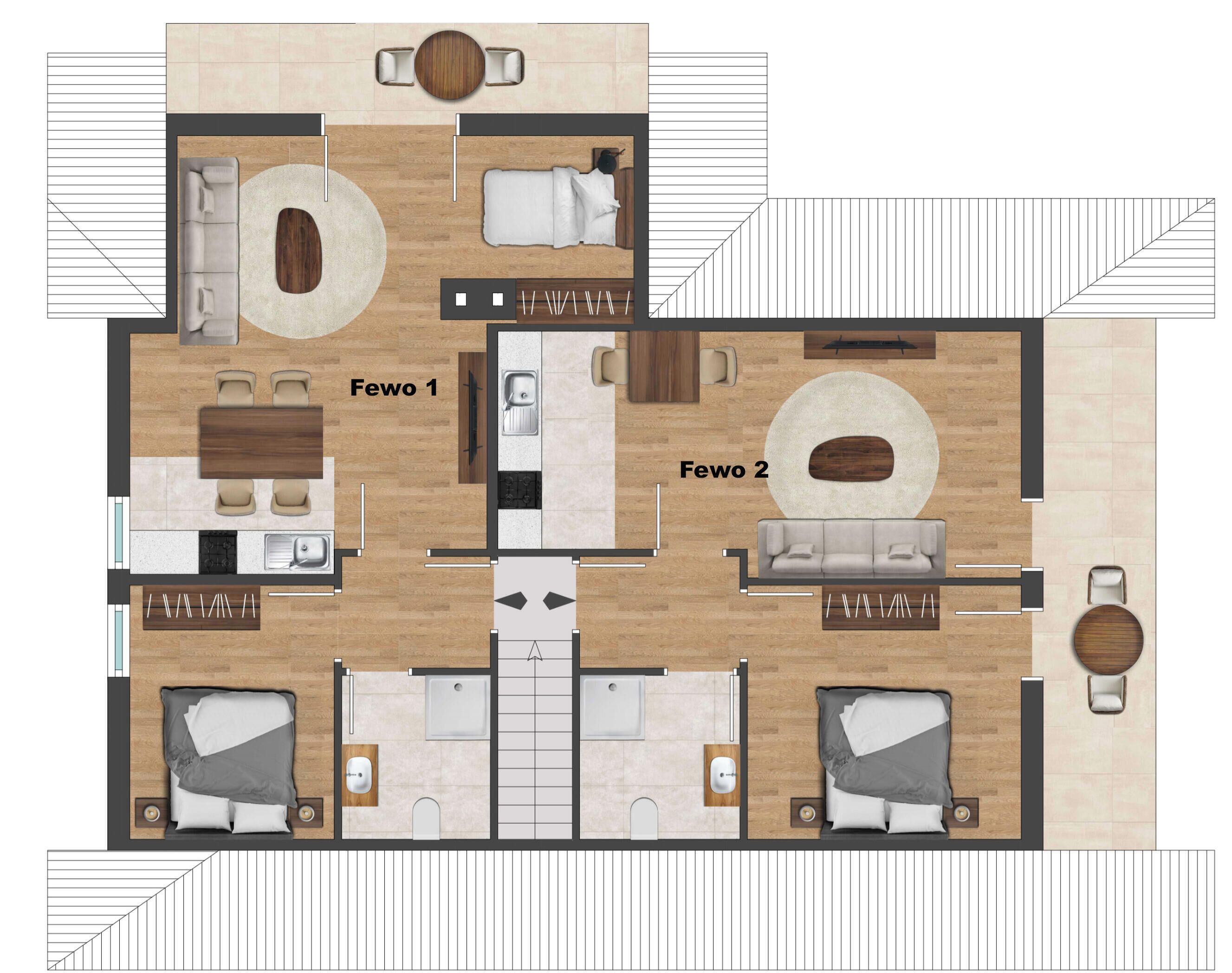 مخطط تصميم الطابق