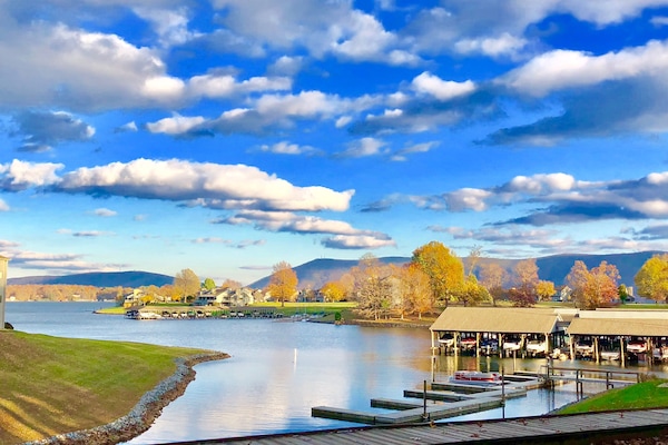 Blick von der Unterkunft