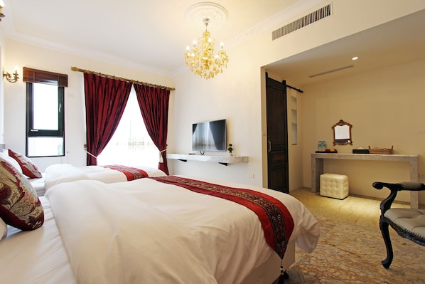 Muebles diferentes, cortinas blackout, insonorización y wifi gratis