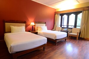 雙人或雙床房, 1 間臥室 | 書桌、隔音、免費 Wi-Fi、床單