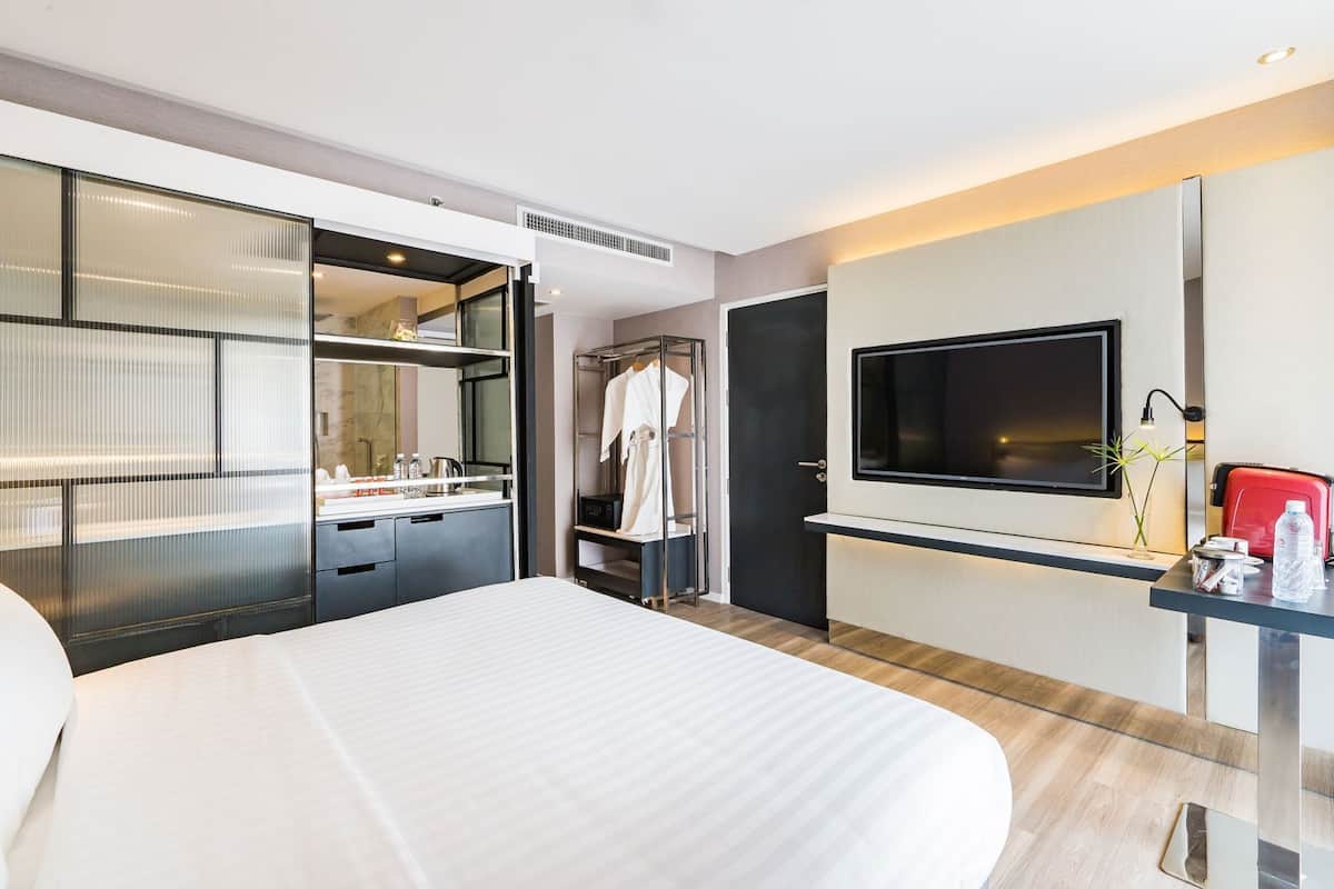 1 間臥室、迷你吧、客房內保險箱、獨特裝潢