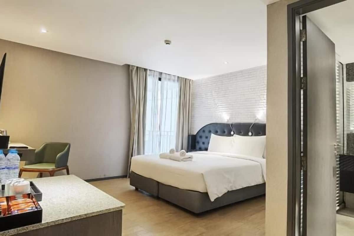 1 間臥室、迷你吧、客房內保險箱、獨特裝潢