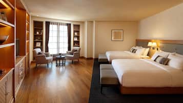 Suíte estúdio grand | 1 quarto, roupas de cama premium, edredons de pluma