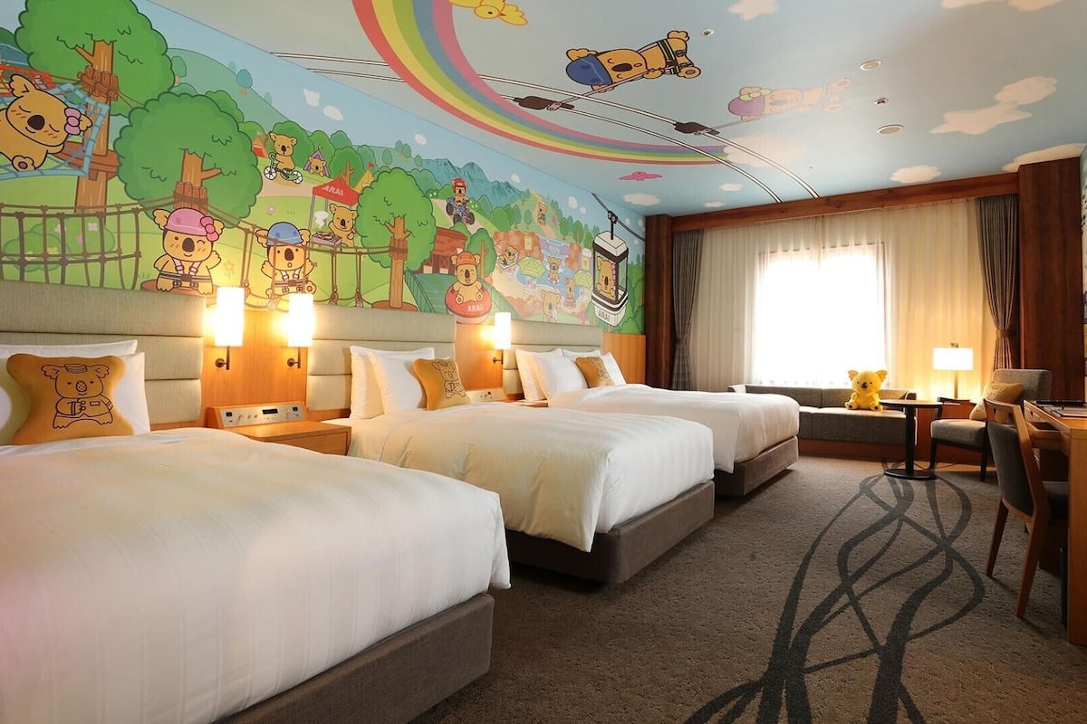 arai bldg. character triple / mountain view (3 beds) | 1 bedroom, premium bedding, down duvets, pillow-top beds