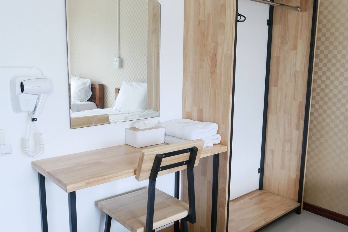 desk, iron/ironing board, free wifi, bed sheets