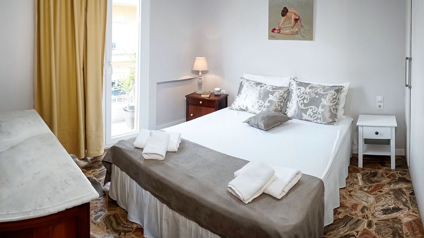 Appartamento, 1 camera da letto | Insonorizzazione, ferro/asse da stiro, Wi-Fi gratuito, lenzuola
