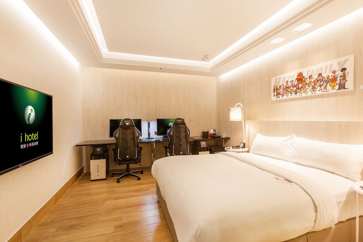 Tweepersoonskamer, geen ramen | Luxe beddengoed, pillowtop-bedden, een gratis minibar