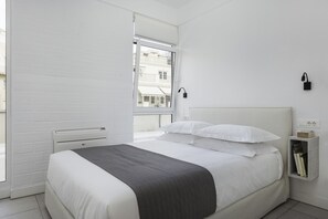 Apartment, 2 Bedrooms, Balcony, City View | In-room safe, desk, blackout drapes, soundproofing