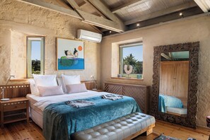 Family Βίλα, 4 Υπνοδωμάτια, Ιδιωτική Πισίνα | 4 υπνοδωμάτια, σεντόνια από αιγυπτιακό βαμβάκι 