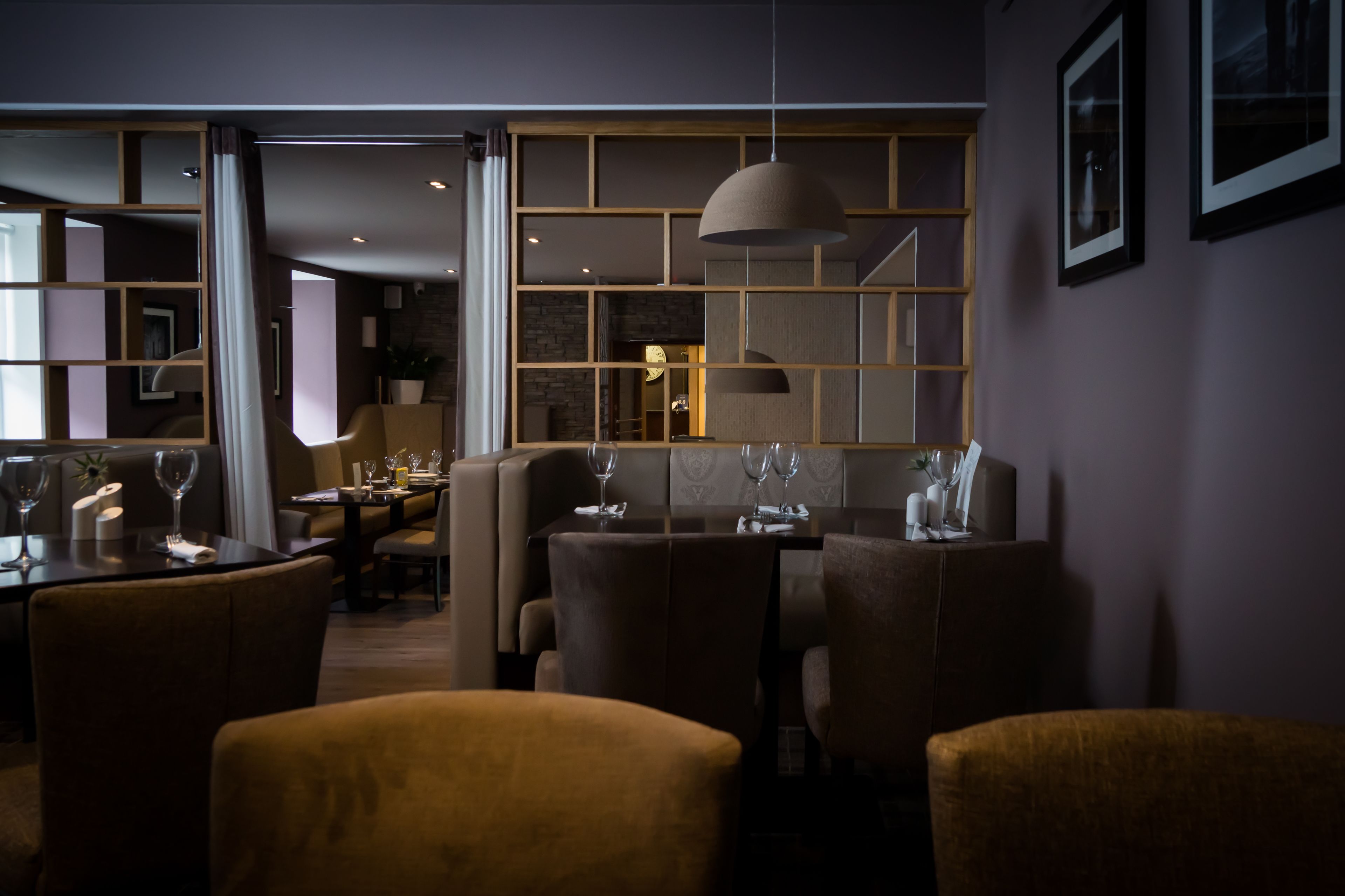 breakfast, lunch, dinner served; british cuisine, garden views