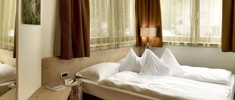 In-room safe, individually furnished, blackout curtains, soundproofing