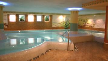 Indoor pool, outdoor pool