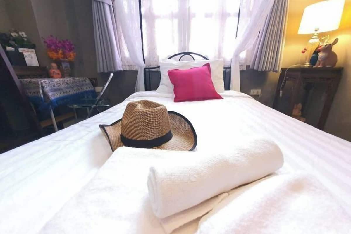 Free minibar, in-room safe, individually decorated