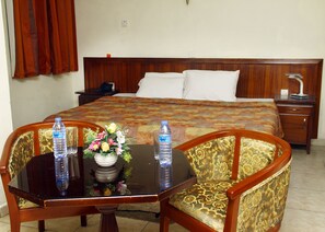 In-room safe, desk, blackout curtains, soundproofing