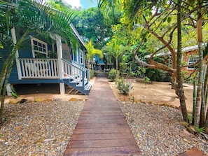 Façade de l’hébergement