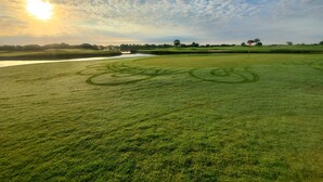 Utsikt mot golfbane