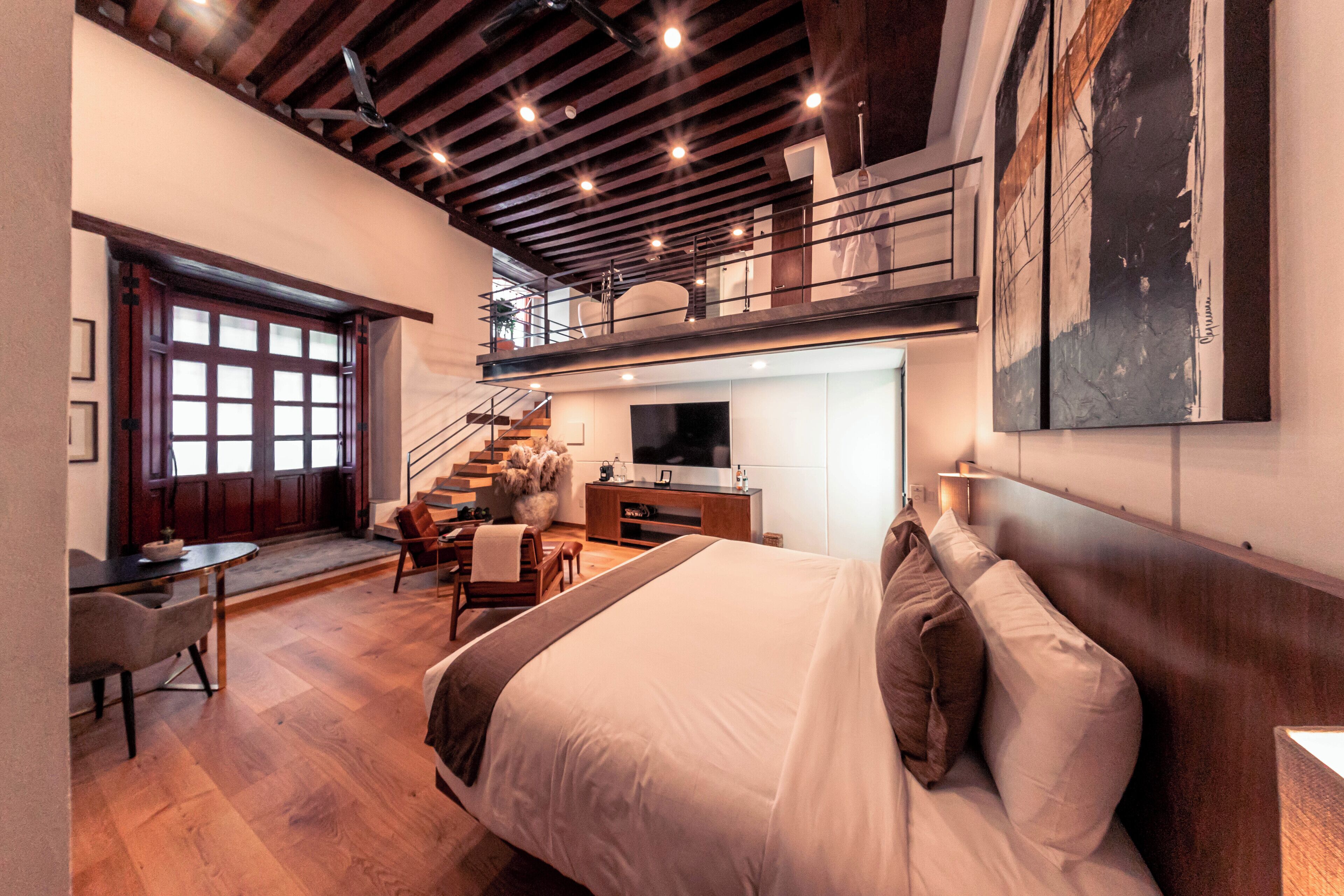 Habitación doble presidencial, tina | Ropa de cama de alta calidad y minibar 