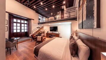 Habitación doble presidencial, tina | Ropa de cama de alta calidad y minibar
