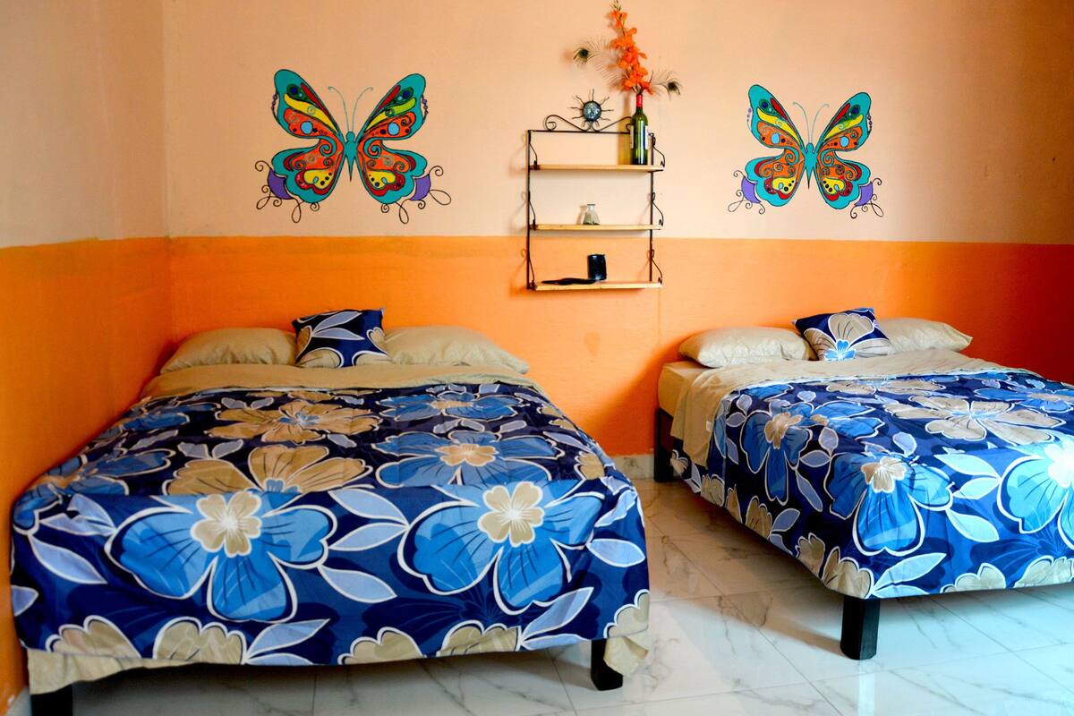 Quadruple Room | Desk, iron/ironing board (on request), cribs (free), WiFi (free)