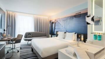 Minibar, coffres-forts dans les chambres, chambres insonorisées