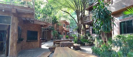 Enceinte de l’hébergement