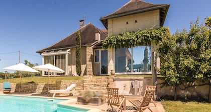 Villa con piscina en Corrèze