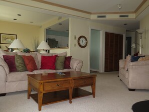 Fernseher, Kamin, DVD-Player, Bücher