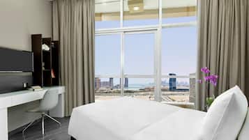 1 bedroom, premium bedding, in-room safe, individually decorated