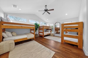 5 bedrooms, iron/ironing board, travel cot, free WiFi