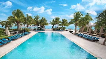 Et oppvarmet basseng