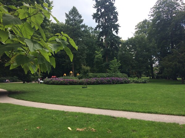 Enceinte de l’hébergement