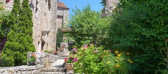 Old renovated barn with covered pool