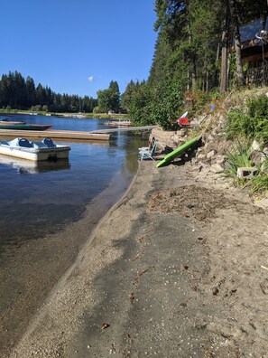 Ligstoelen, strandlakens