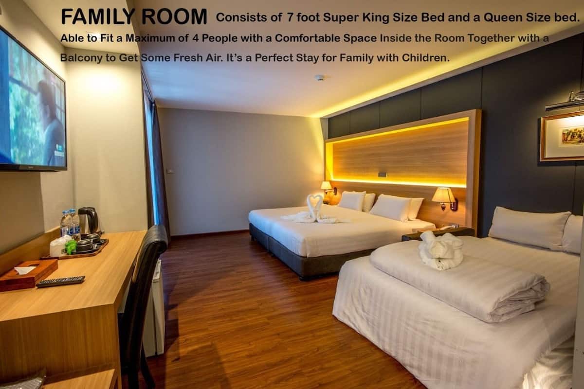 Family Double or Twin Room, 1 Bedroom, Lanai