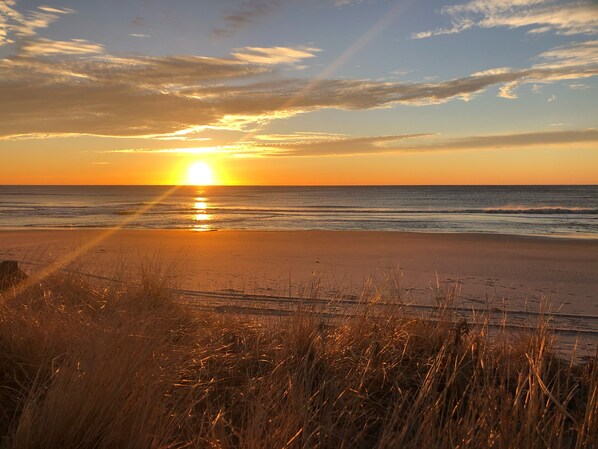 In Strandnähe, Liegestühle