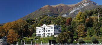 コモ湖の素晴らしい景色