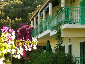 Exterior detail - Villa with fantastic sea view and garden, 4 guests (Lygia)
