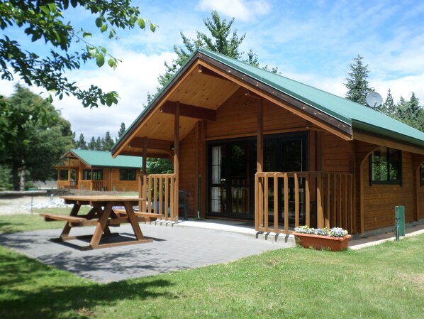 Chalet, 1 chambre, côté jardin