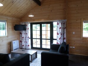 Chalet Supérieur, 2 chambres | Coin séjour